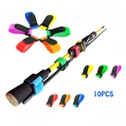 10 шт. 15 см25 см многоразовый держатель для удочки, ремешки, застежки, крючки, петли, кабельные завязки, ремешки, рыболовные инструменты