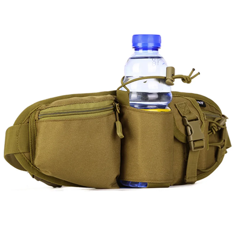 Высокое качество бутылка для воды чайник Молл сумка пояс хип хоп военный мужской
