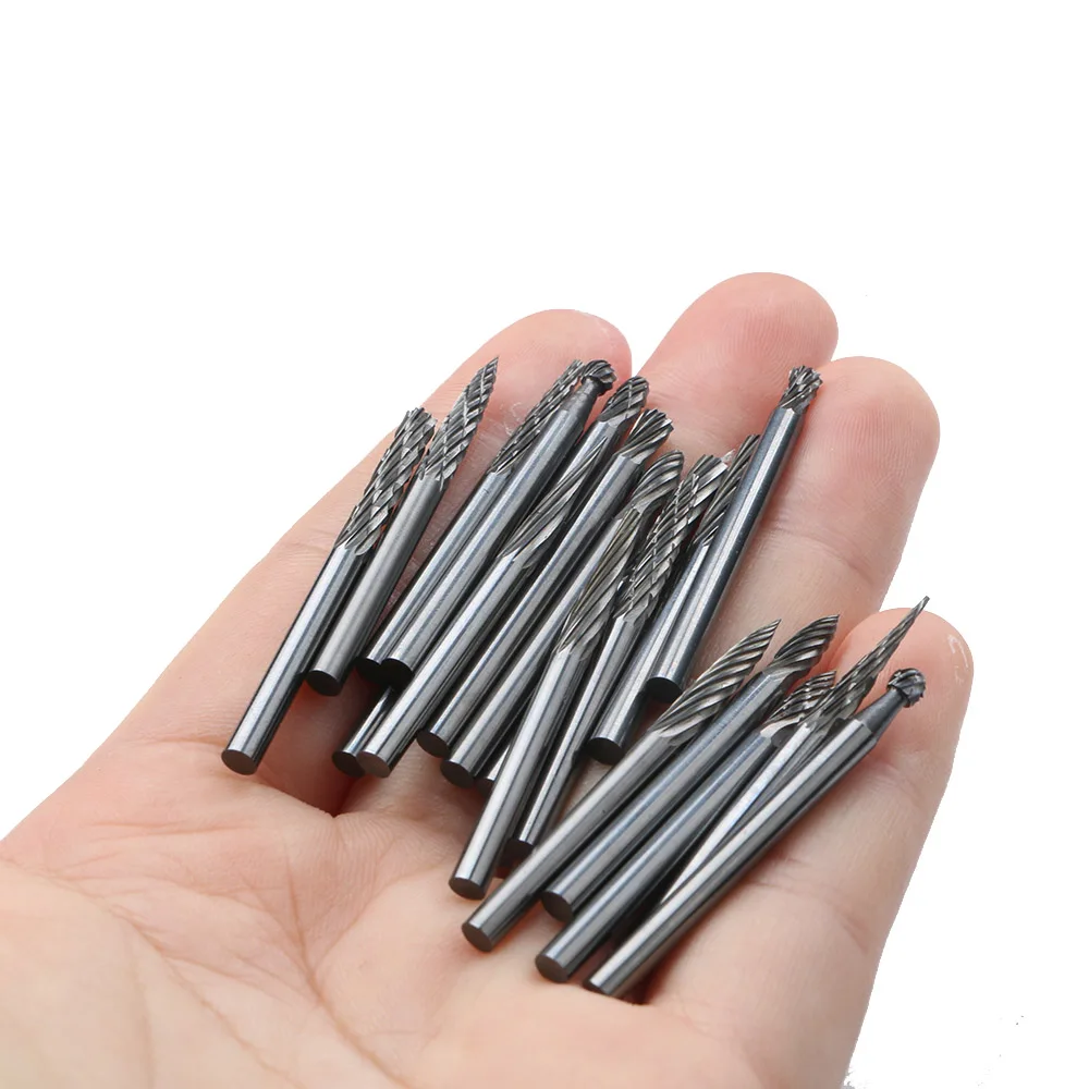 Вольфрамовый Вращающийся набор сверл с хвостовиком 3 мм 20 шт.|drill bit|cutting drillsbit drill |