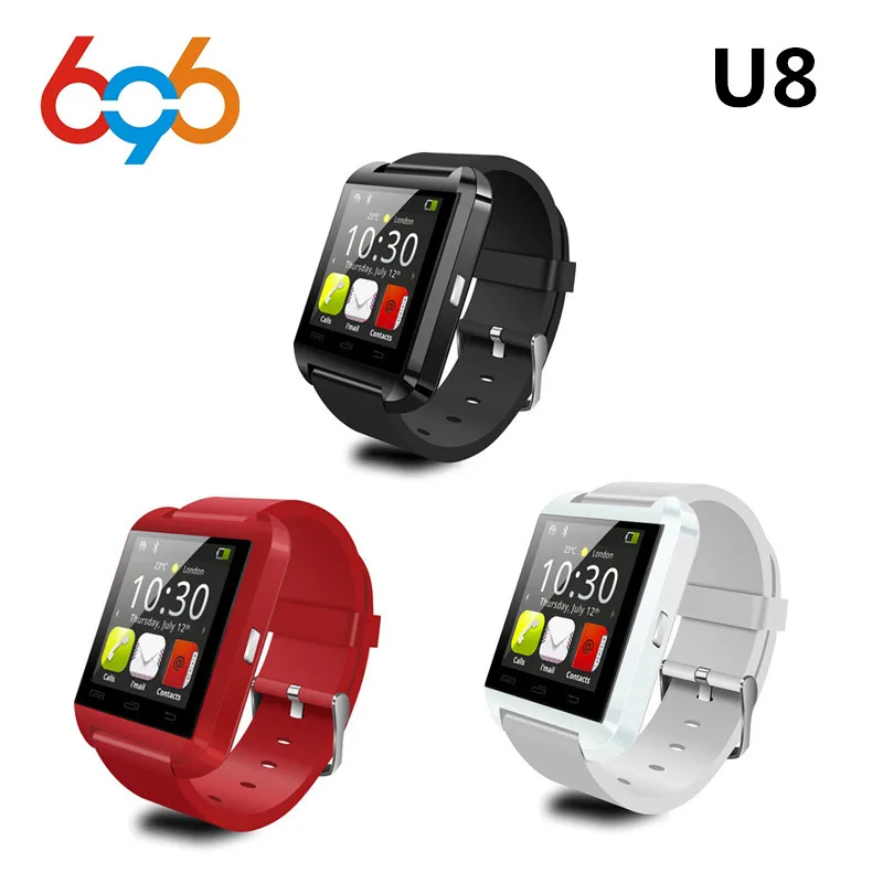 696 U8 Smart Watch Clock Sync Notifier Support Bluetooth Connectivity For Android Phone Smartwatch PK GT08 DZ09 M26 | Электроника
