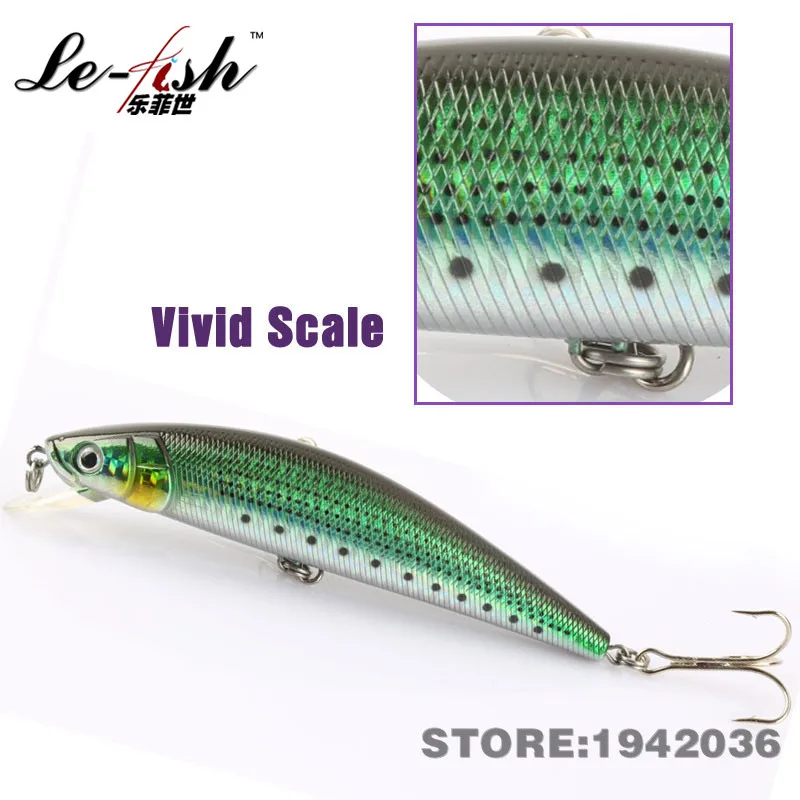 Le-Fish 6 шт. 135 мм 30 г бесплатная доставка плавающий искусственный гольян рыба воблер