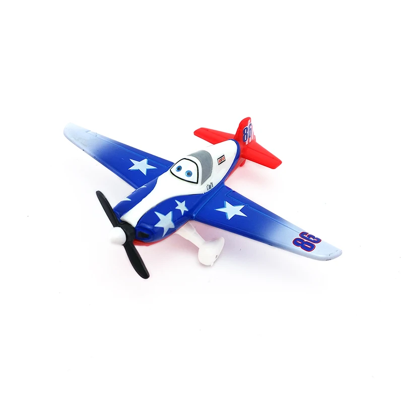 Специальный металлический Литая игрушечный самолет Disney Pixar Planes No.86 LJH 1:55