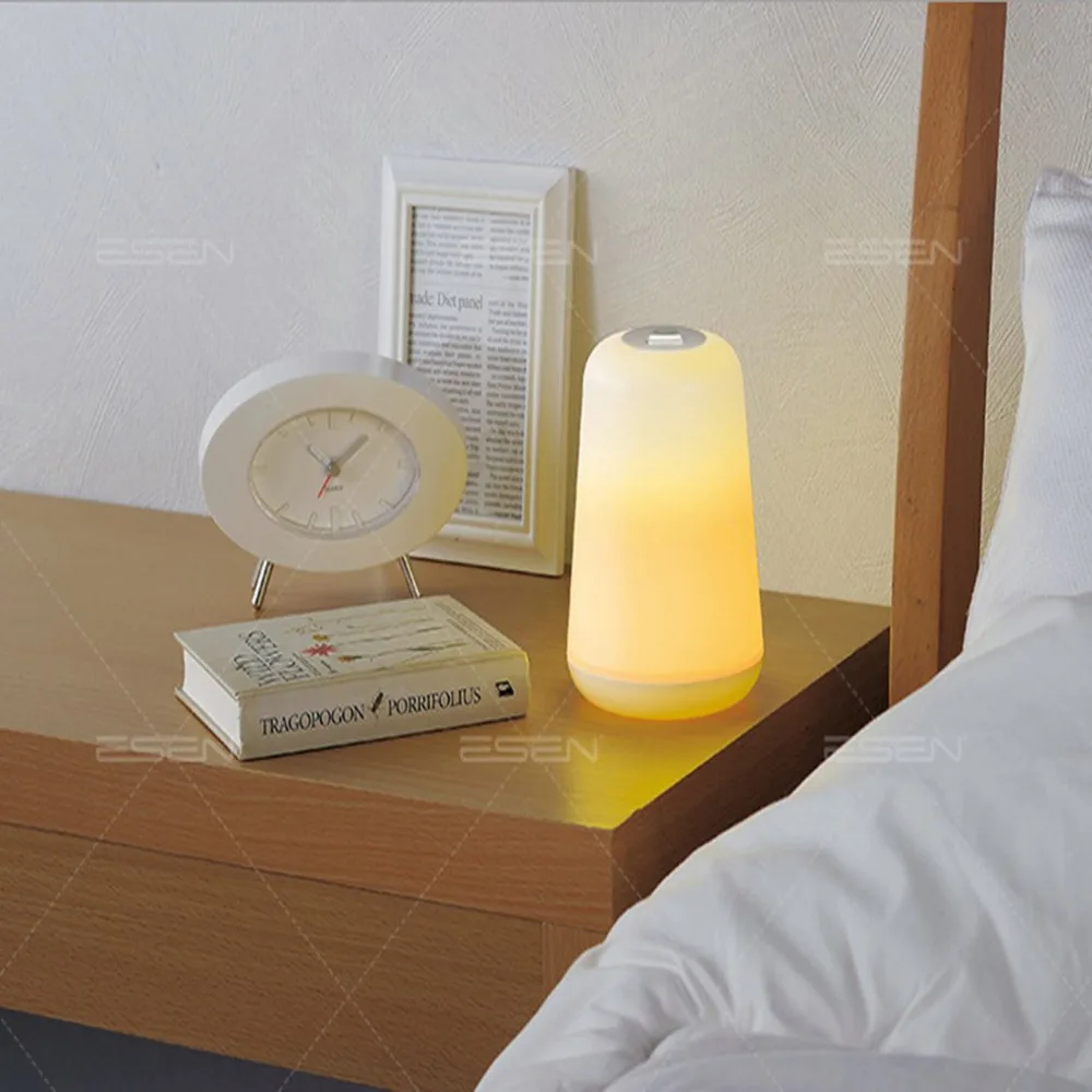 Креативная прикроватная ночник лампа usb зарядка теплый свет глаз Уход светодио