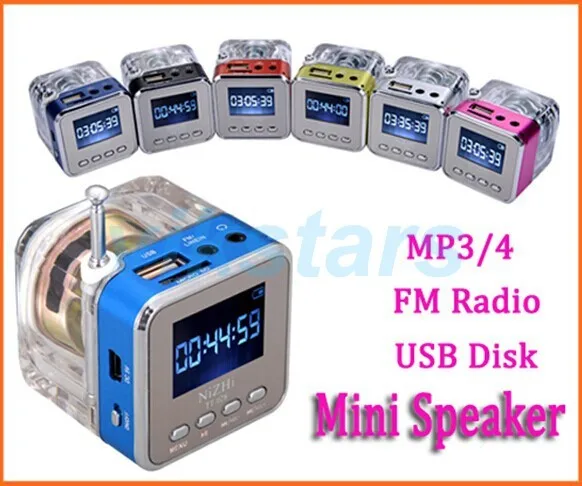 Цифровой fm-радио REDAMIGO TT028 мини-динамик Портативная музыкальная Колонка динамик