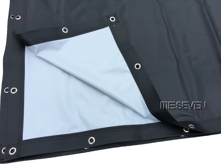 Занавеска из мягкой ткани для домашнего кинотеатра 100 дюймов 4:3 ПВХ HD экран