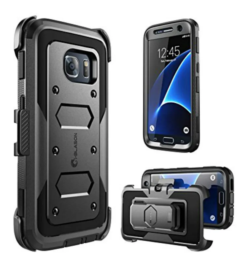 S8 S9 плюс Чехол с полным покрытием корпус Heavy Duty защита от ударов снижение бампер