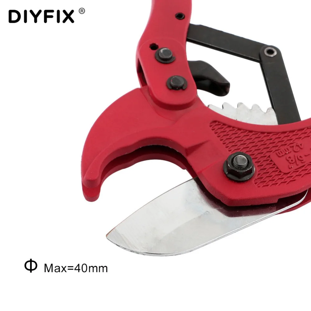 DIYFIX 3-40mm PVC Pipe Cutter Shears SK-5 Ratchet Scissors Tube PVC/PU/PP/PE Hose Cutting Hand Tools | Инструменты