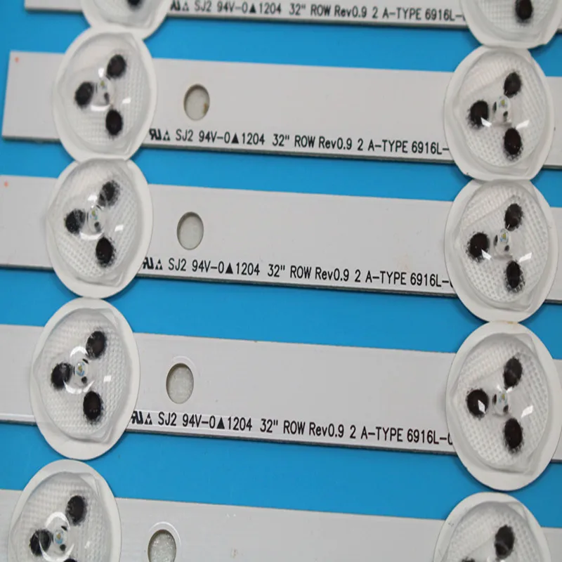 Светодиодная лента 4 шт. 9 светодиодов для LG 32 дюйма ROW Rev0.9 A/B Type 6916L 1030A 1031A 0923A 0881A