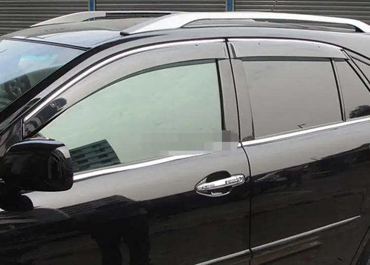 Для LEXUS RX270 RX350 RX450H Пластик оконный козырек Vent Оттенки Защита от солнца Дождь