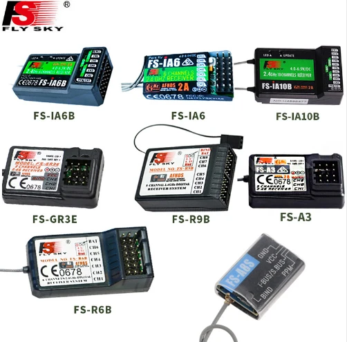 Flysky FS GR3E A3 A6 R6B X6B iA6 iA6B A8S R9B BS3 BS4 BS6 iA10B Rc приемник|Детали и аксессуары| |