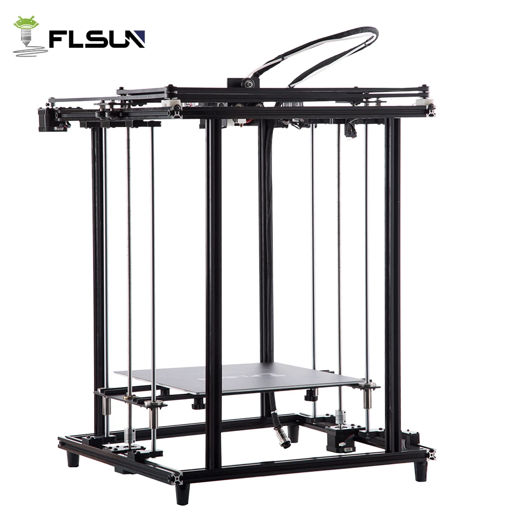 Новые 2018 Flsun предварительная сборка 3D-принтеры большая площадь печати 320*320*460 мм