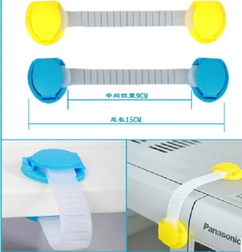 10 шт./лот пластиковые детские защитные замки для детей двери шкафа изделия 2 цвета