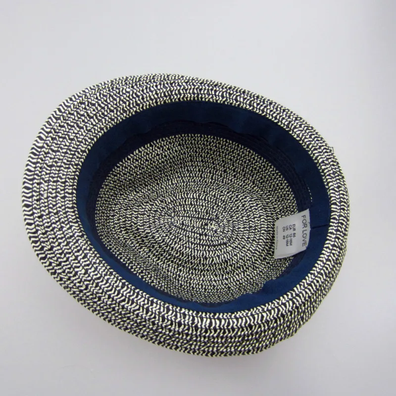 Высокое качество новый шлем младенца лето мода мальчик соломенная шапочка детей