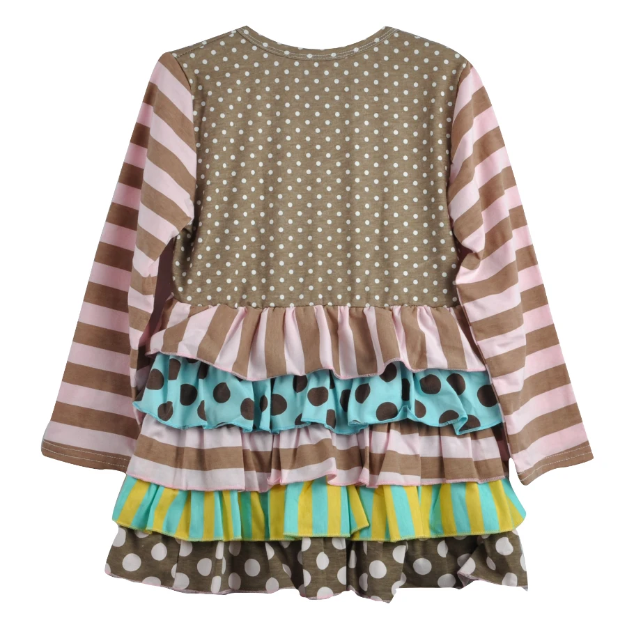 CONICE NINI/брендовая осенне зимняя Изысканная одежда для малышей хлопковая в полоску