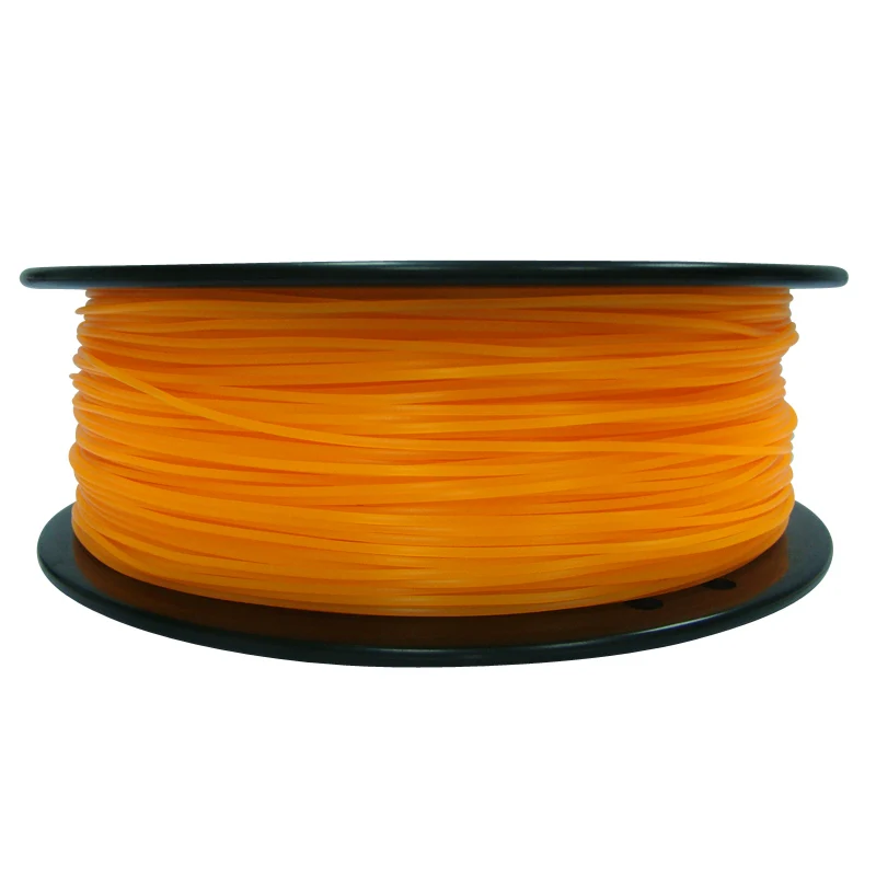 SunDcreate ABS/PLA материал 1,75 мм 3d печать нити 1 кг пластиковые резиновые расходные материалы материал для 3d печати er нити - Цвет: PLA Fluo Orange