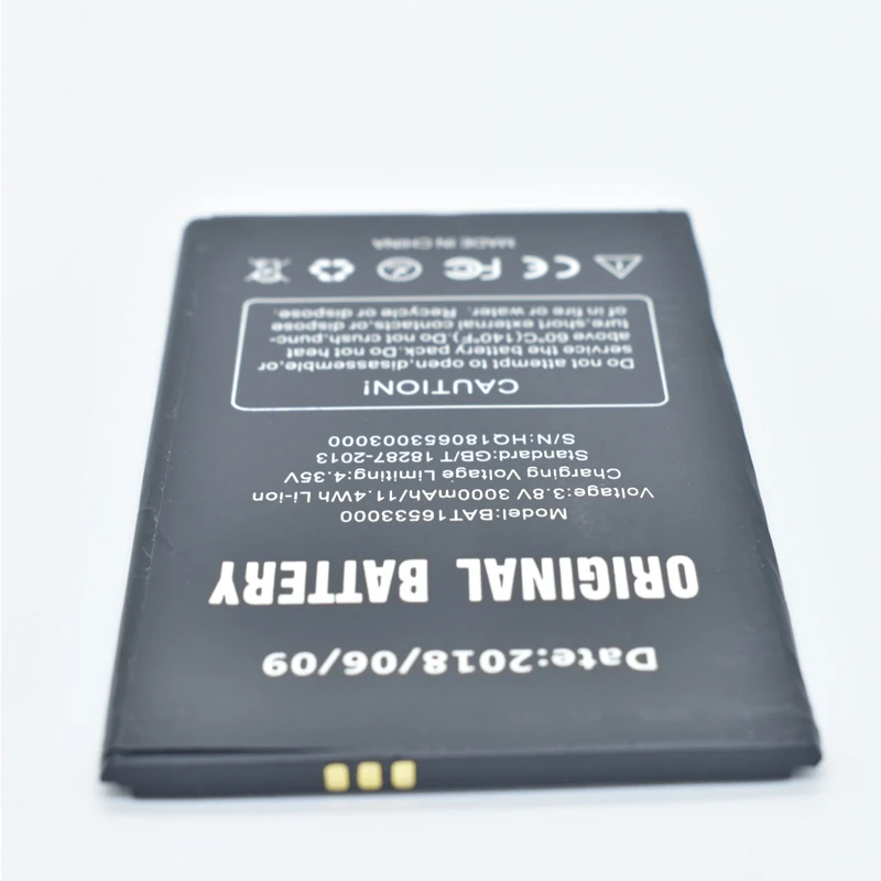 Аккумуляторная батарея Hekiy Для DOOGEE X9 pro BAT16533000 аккумулятор X9S 5 дюйма 3000 мАч |