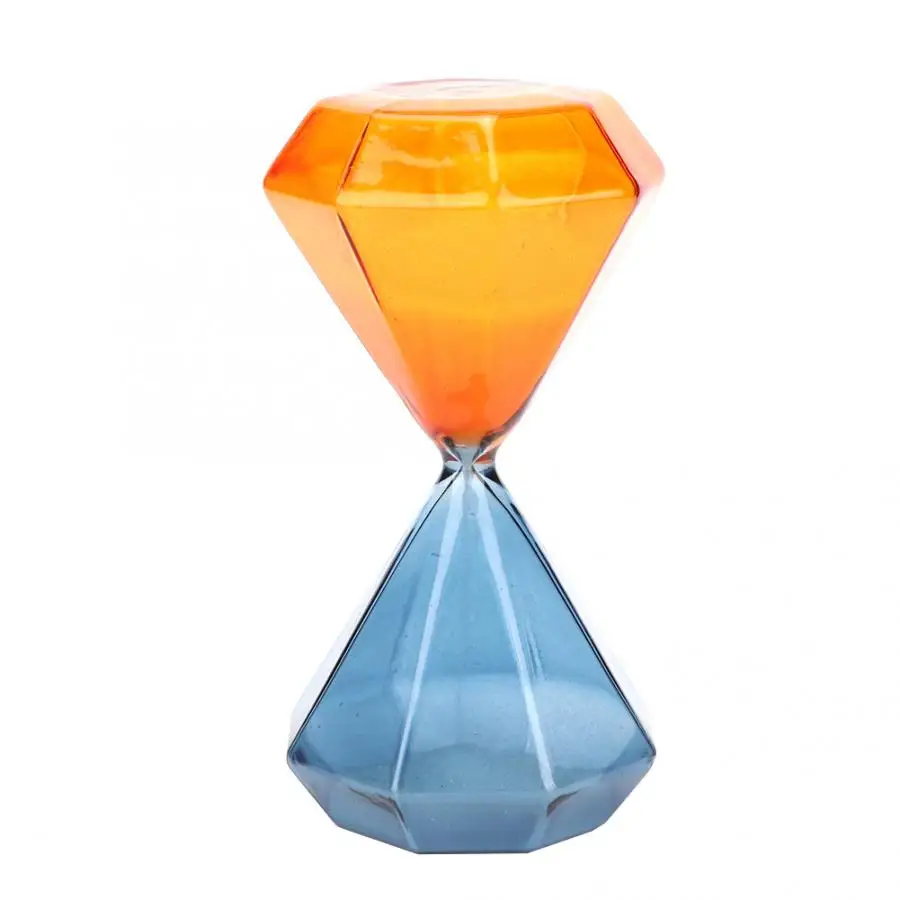 Hourglass Hour Innovative Diamond Shape Hourglass Sand Clock Sand Timer 5 Minutes Sand Glass Desk Decor Hour Glass 60 Minutes