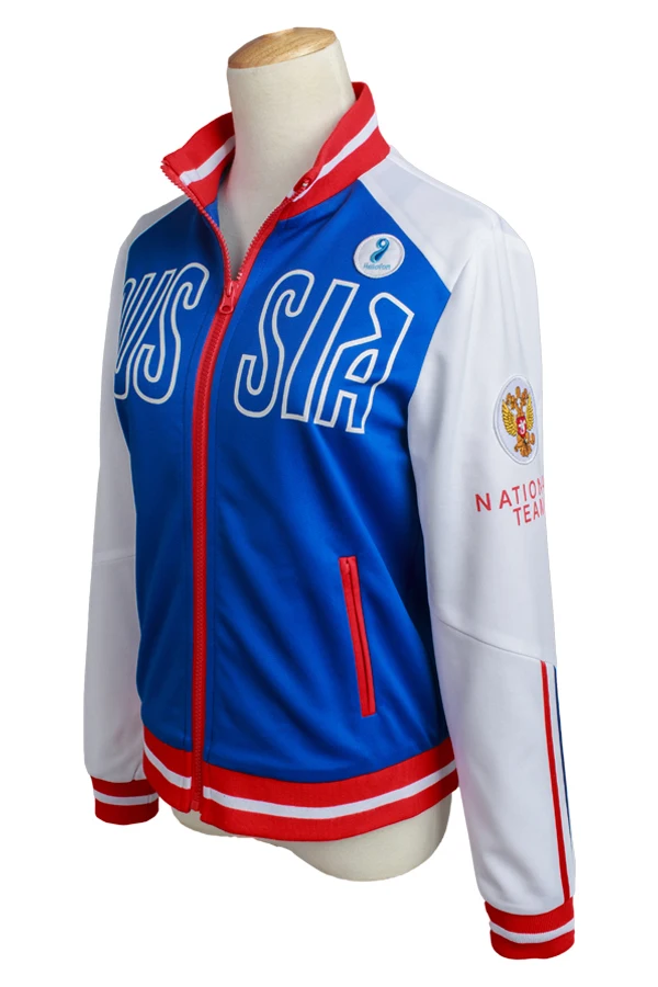 Юрий! Костюм для косплея Yuuri on Ice Plisetsky одежда куртка только пальто|cosplay costume|costume