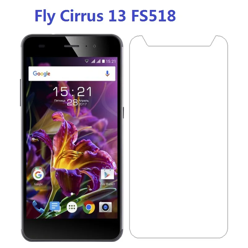Закаленное стекло для Fly Cirrus 13 FS518 двойная защита защитная стеклянная пленка 2 шт. |