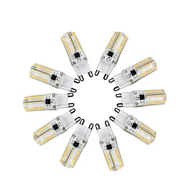10x3W G9 светодиодные лампы-кукурузы T 64 SMD 3014 300-400 lm теплый белый/холодный белый AC 220-240