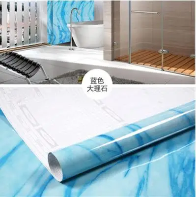 Уплотненный мраморный узор ПВХ водонепроницаемые самоклеящиеся обои для шкафа