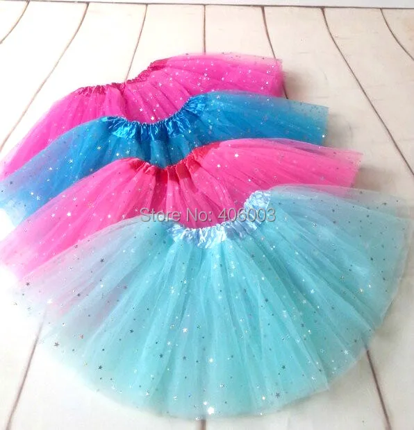 Детская юбка пачка с блестками 10 шт./лот|skirt kids|girls skirtsbaby girl skirt |