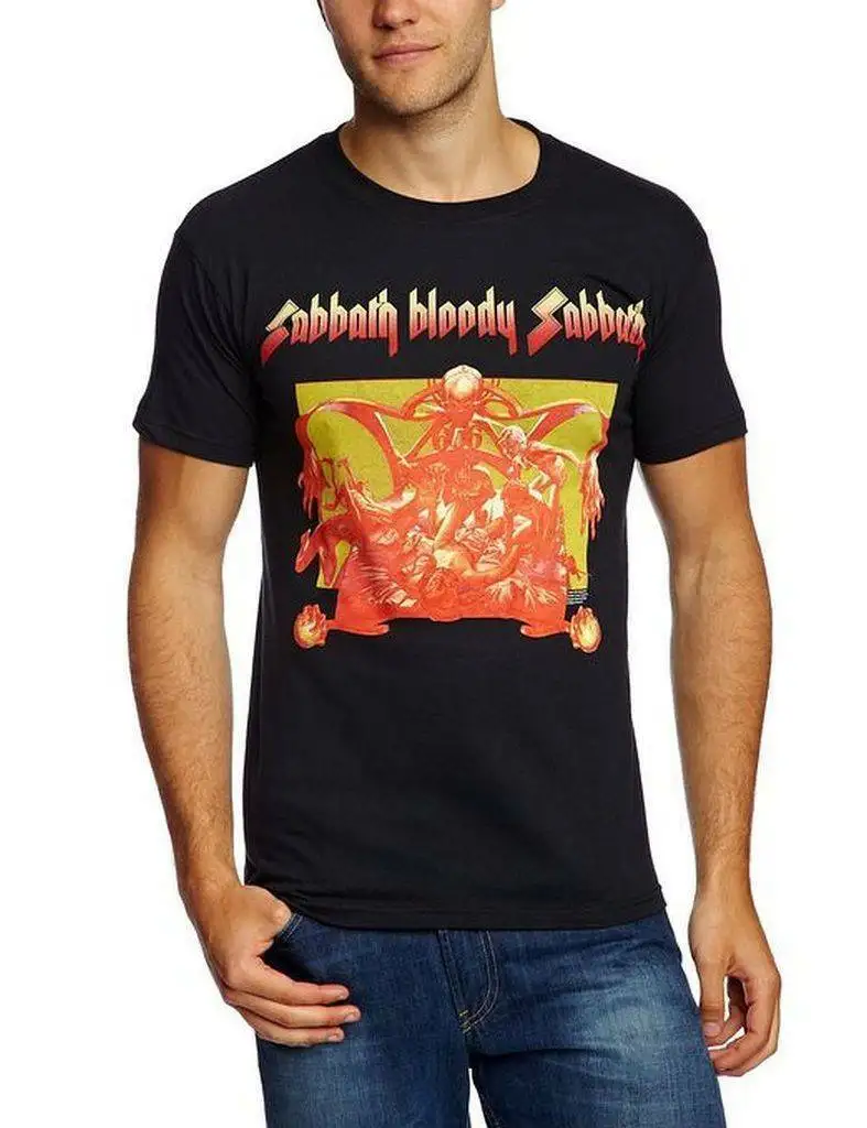 Black Sabbath/футболка с рисунком Кровавый меч SM MD LG XL XXL новая модная футболка Ozzy