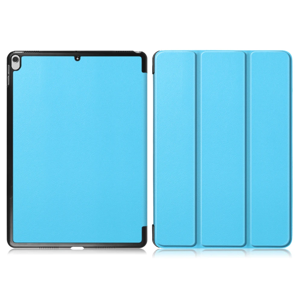 Тонкий чехол Funda для iPad Air 3 10,5 из искусственной кожи, Умный Магнитный защитный чехол-подставка для iPad Air 10,5 чехол