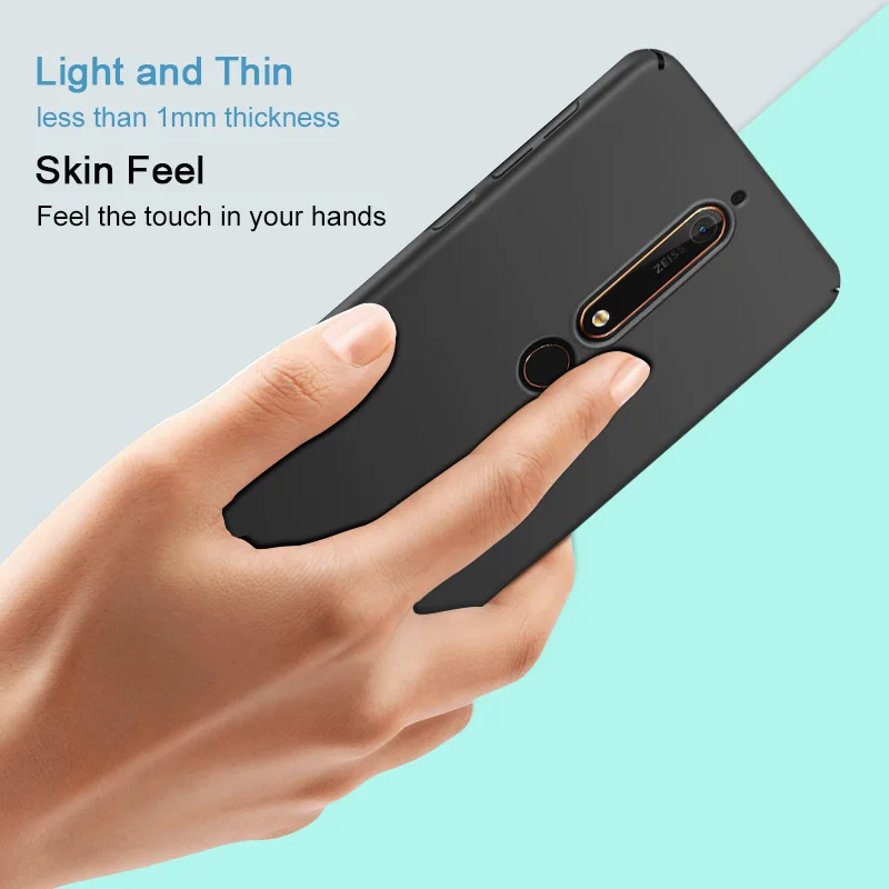 Hard PC For Nokia 6 5 3.1 2018 2 Case Cover Coque Matte Phone Cases Nokia6 Nokia5 Nokia3 Protective Back | Мобильные телефоны и