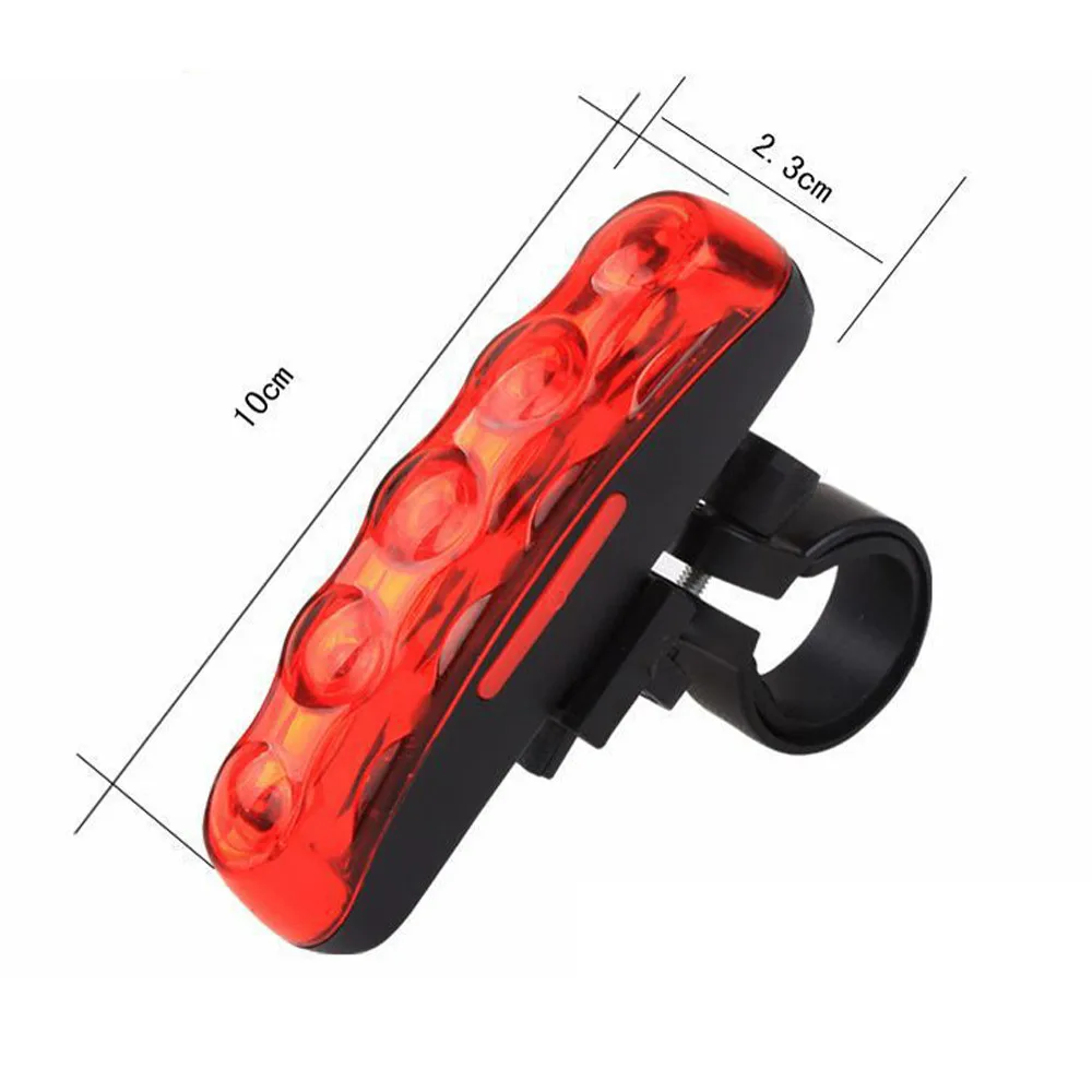 Bike Taillight MTB Bicycle Cycling Rear Light Bycicle Saddle Safety Lamp LED Warning Reflector Accessories | Спорт и развлечения