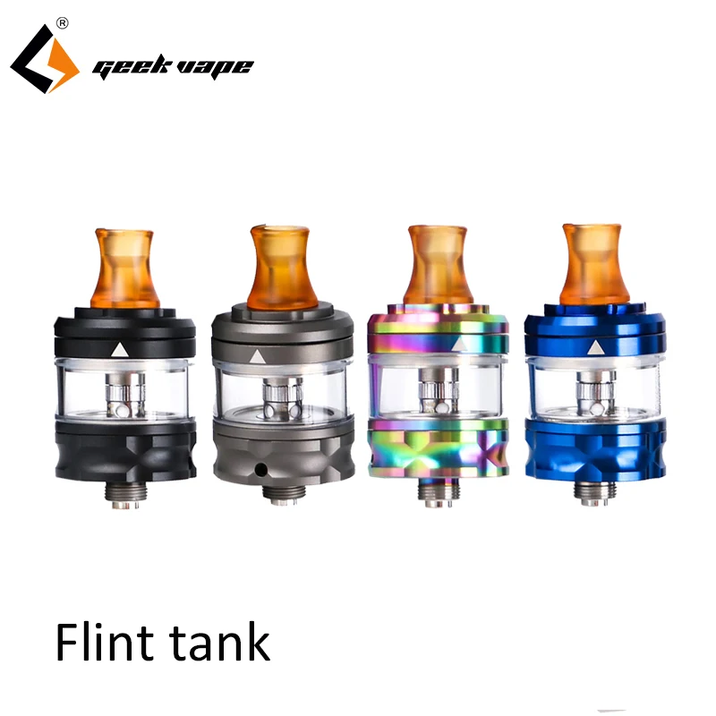 Geekvape Флинт MTL танк 2 мл емкость с NS 1.6ohm катушка E Cig Vape распылитель для кремень