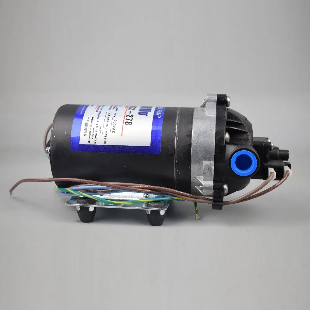 SHURFLO 8090-902-278 водяной насос 230 В переменного тока 1,8 г/мин л/мин бар 100PSI мембранный насос высокого давления