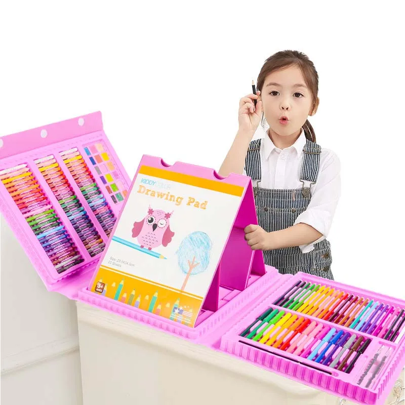 172 шт. Детские разноцветные карандаши для рисования|painting set for kids|drawing kidsart kids |