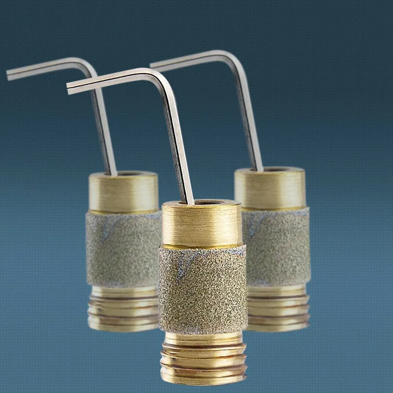 

5/8 Inch Diamond Grinding Head Helix Diamond Copper Bit Grinding and Polishing Glass Ceramics Helix Diamond Copper Bit MCBL58