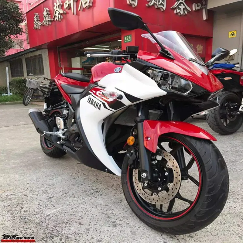 

Motorcycle Rearview mirror FoYAMAHA YZF R3 R25 R15 Motorcycle locomotive modified side mirror Rearview mirror