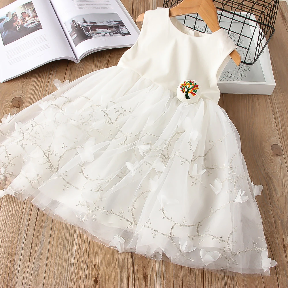 Hurave/платье подружки невесты vestido Детская летняя одежда платье без рукавов