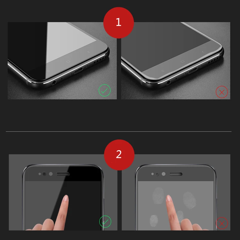 Защитное стекло для Xiaomi Mi A1 тонкая 3d пленка с полным покрытием из закаленного