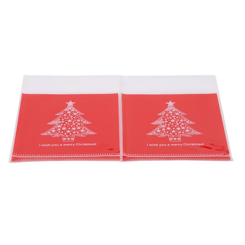 100PCS/Set Cake West Point Biscuit Candy Packing Bag Self-adhesive Cookie Bags Independent Small Gift Chirstmas Supplies | Дом и сад