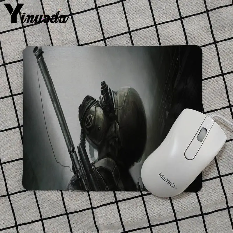 Yinuoda, новинка, Metro 2033, обои, уникальный Настольный коврик, игровой геймер, коврик для мыши, резиновый, компьютерный, игровой коврик для мыши