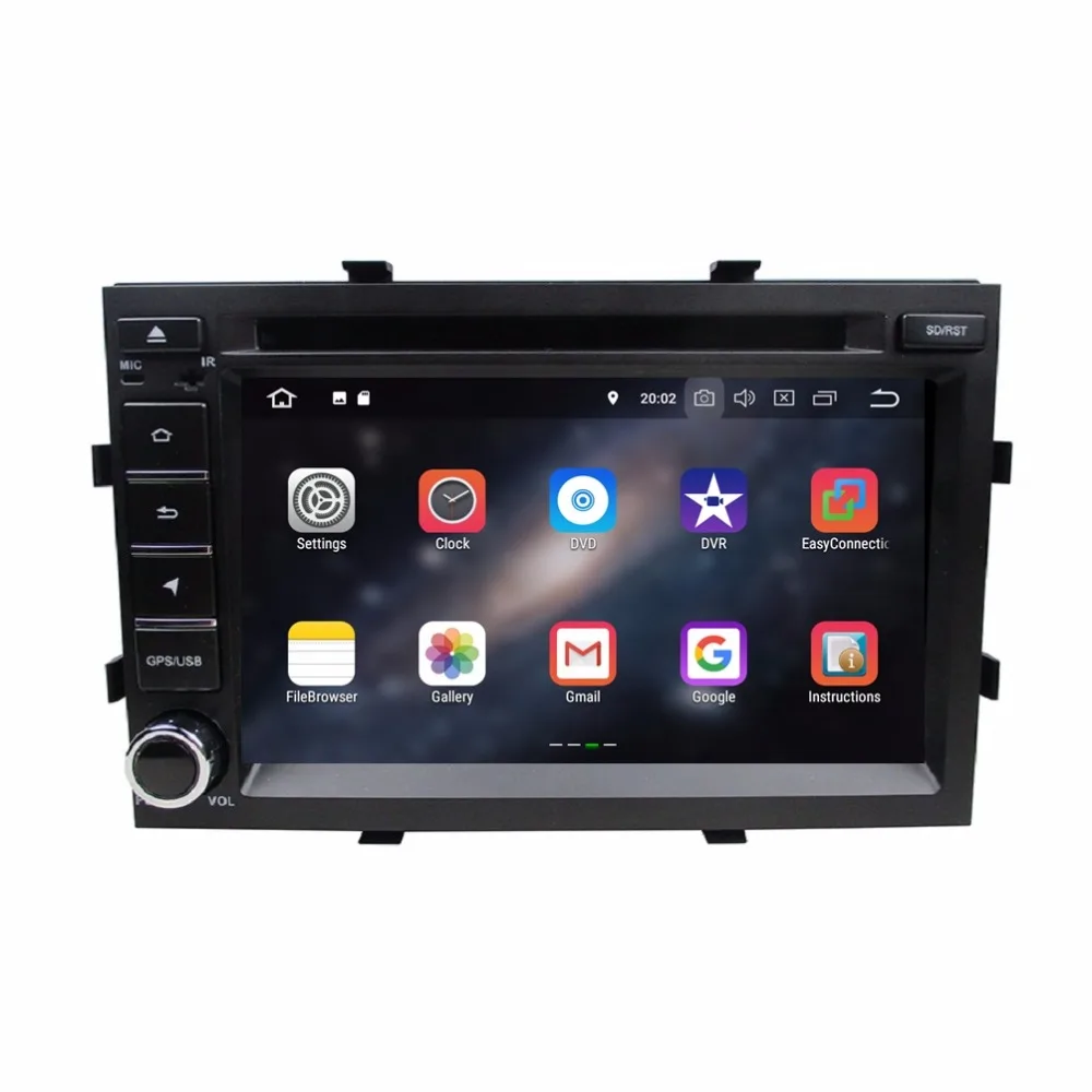 1024*600 четырехъядерный Android 8 1 автомобильный аудио dvd плеер Для Chevrolet Cobalt Spin Onix 2012 + с
