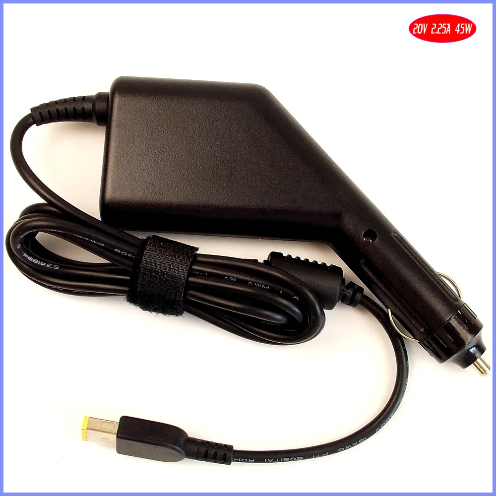 Автомобильное зарядное устройство с адаптером постоянного тока 20 в 2 25 А + USB для