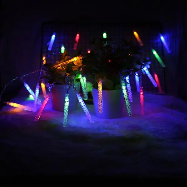 RGB 20 Вт, 30 Вт, 40 светодиодное украшение круглый пузырь трубки гирлянды на батарейках дома садового сарая патио садовый Свадебный Рождественские декоративные светодиодные фонари 7 - Испускаемый цвет: RGB