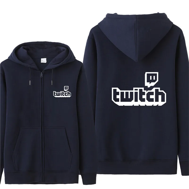Осень Twitch Channel толстовки Толстовка мужская мода пальто пуловер флисовый пуловер унисекс человек Twitch толстовки HS-028
