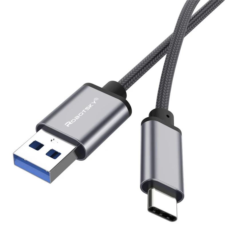 3а кабель для быстрой зарядки type C с нейлоновой оплеткой 0,25 м 1 м 2 м type-C кабель для передачи данных для сотового телефона samsung Galaxy Xiaomi huawei код