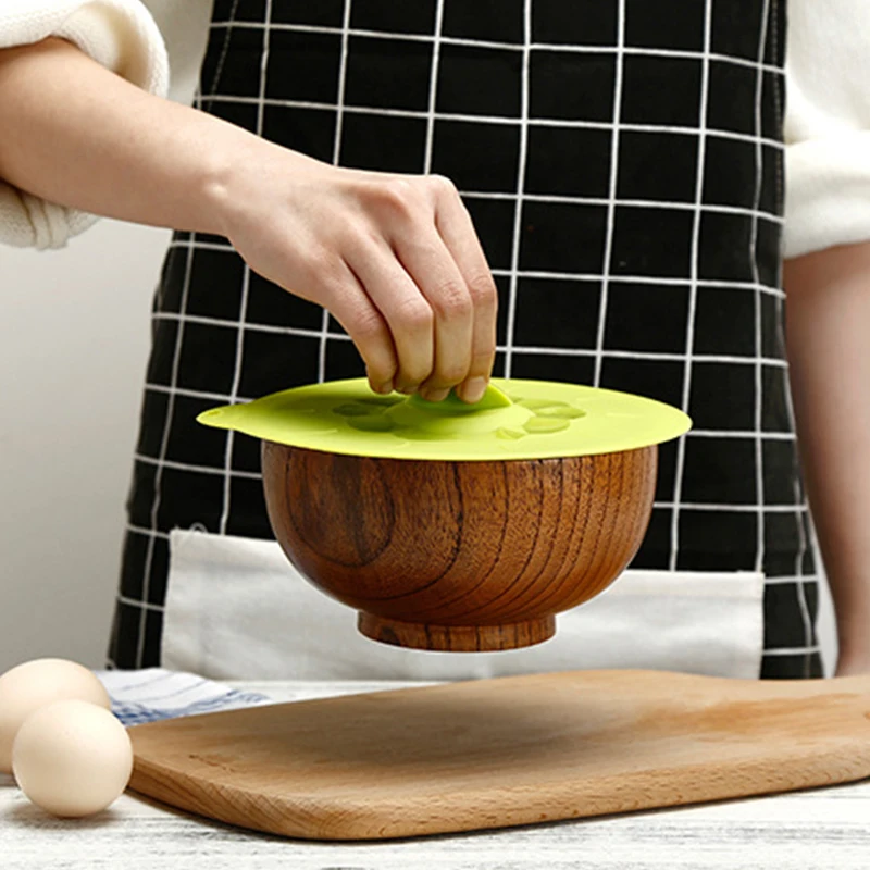5 шт. силиконовые герметичные крышки для кухонной посуды|Целлофановые и