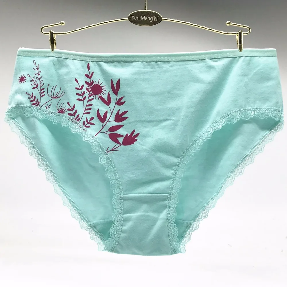 Нижнее белье женское хлопковые 4 шт./лот большие размеры 2XL/3XL/4XL 89252|Женские