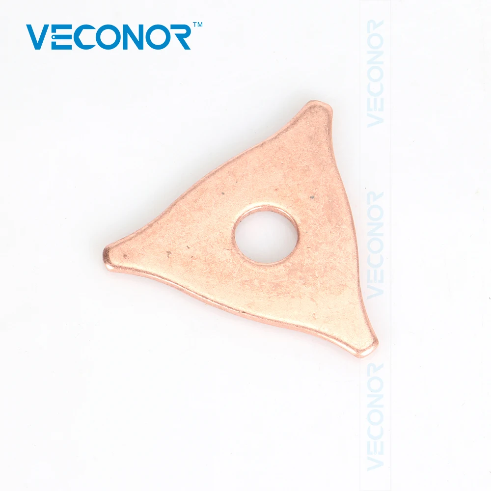100pcs pack dent pulling triangle washer for spot welder panel pulling star washer spot welding machine consumables