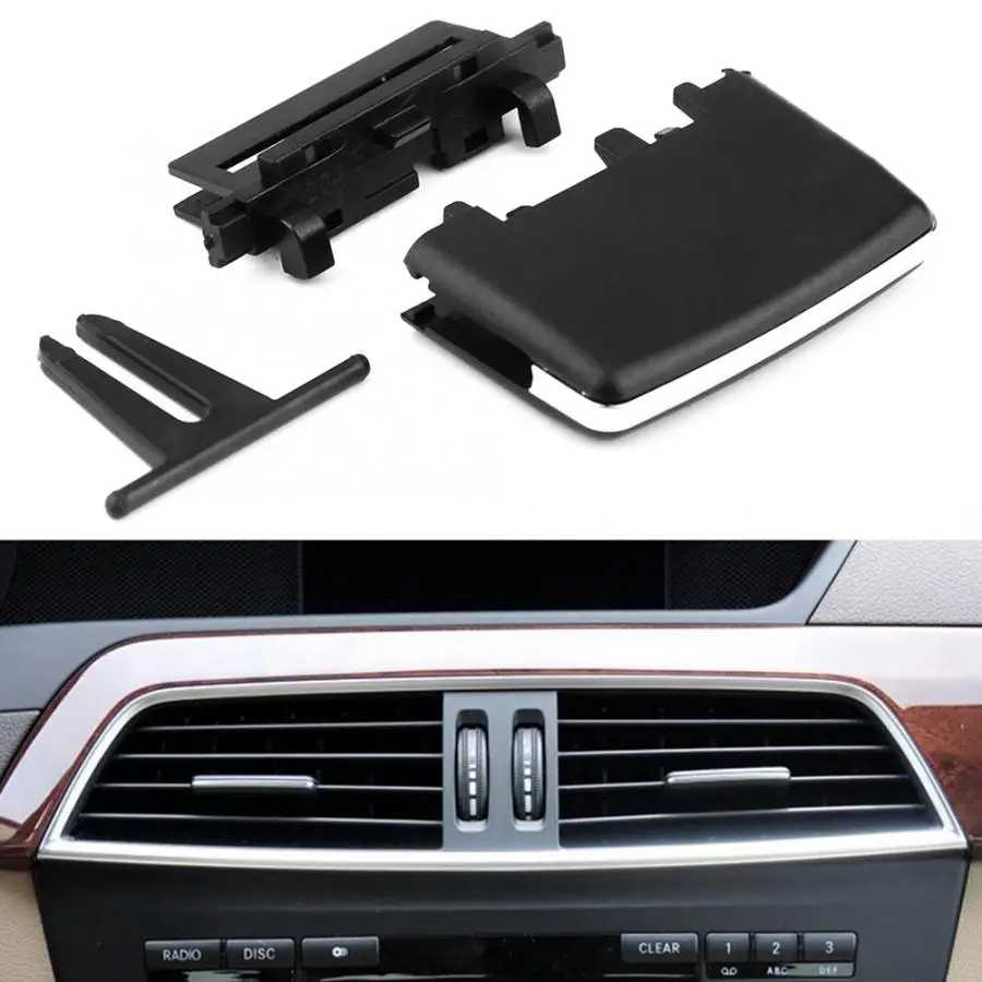 Автомобильный передний A/C Кондиционер Vent Выход Tab клип Ремкомплект для Mercedes-Benz W204 C200, устанавливаемое на вентиляционное отверстие в салоне автомобиля на выходе Clip автомобильные аксессуары