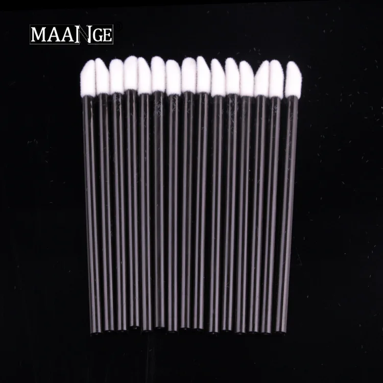 50 шт одноразовая кисть для губ палочка аппликатор блеска косметический