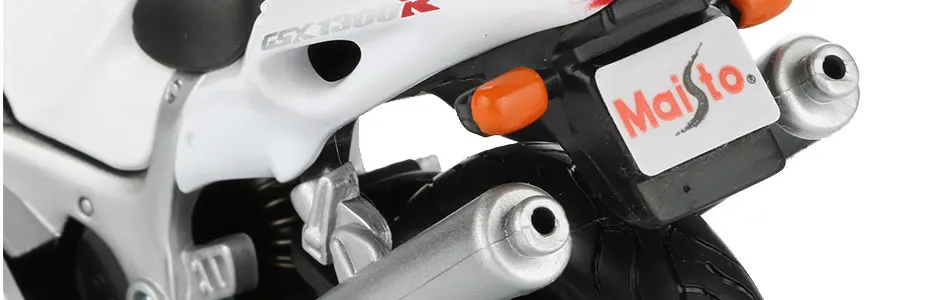 Модель мотоцикла Maisto из 1:12 сплава, модель мотоцикла, гоночный автомобиль GSX 1300R Hayabusa, коллекция моделей автомобилей, развивающие игрушки для мальчиков